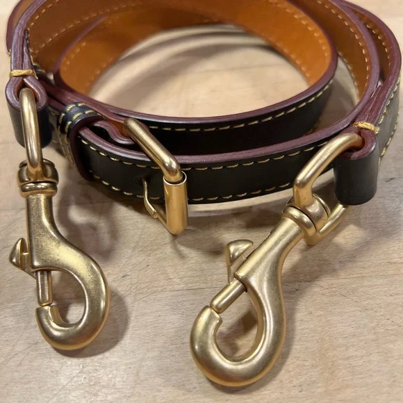 Dooney & Bourke Navy Florentine Satchel with Accessories - Picture 16 of 16